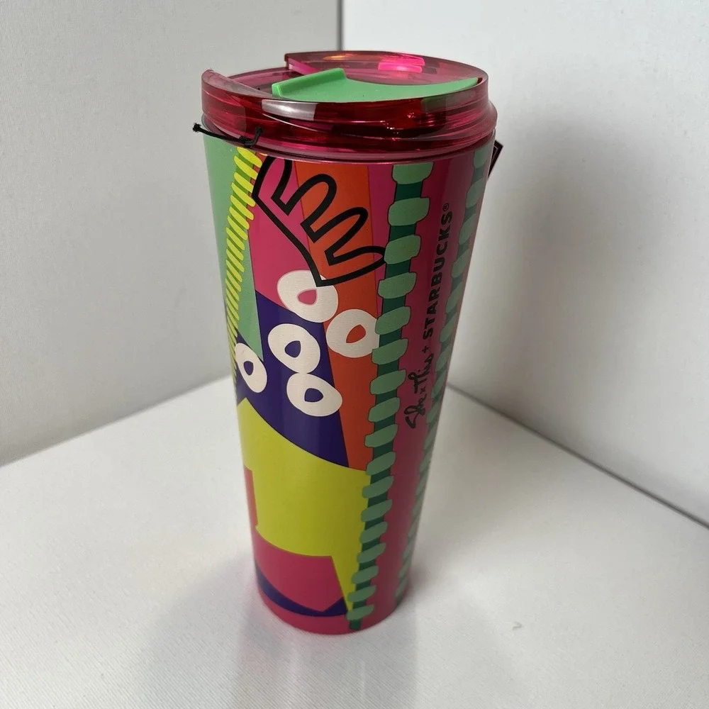 Starbucks x Shae Anthony Beautiful She Artist Series 16oz Stainless Tumbler 🌸‎